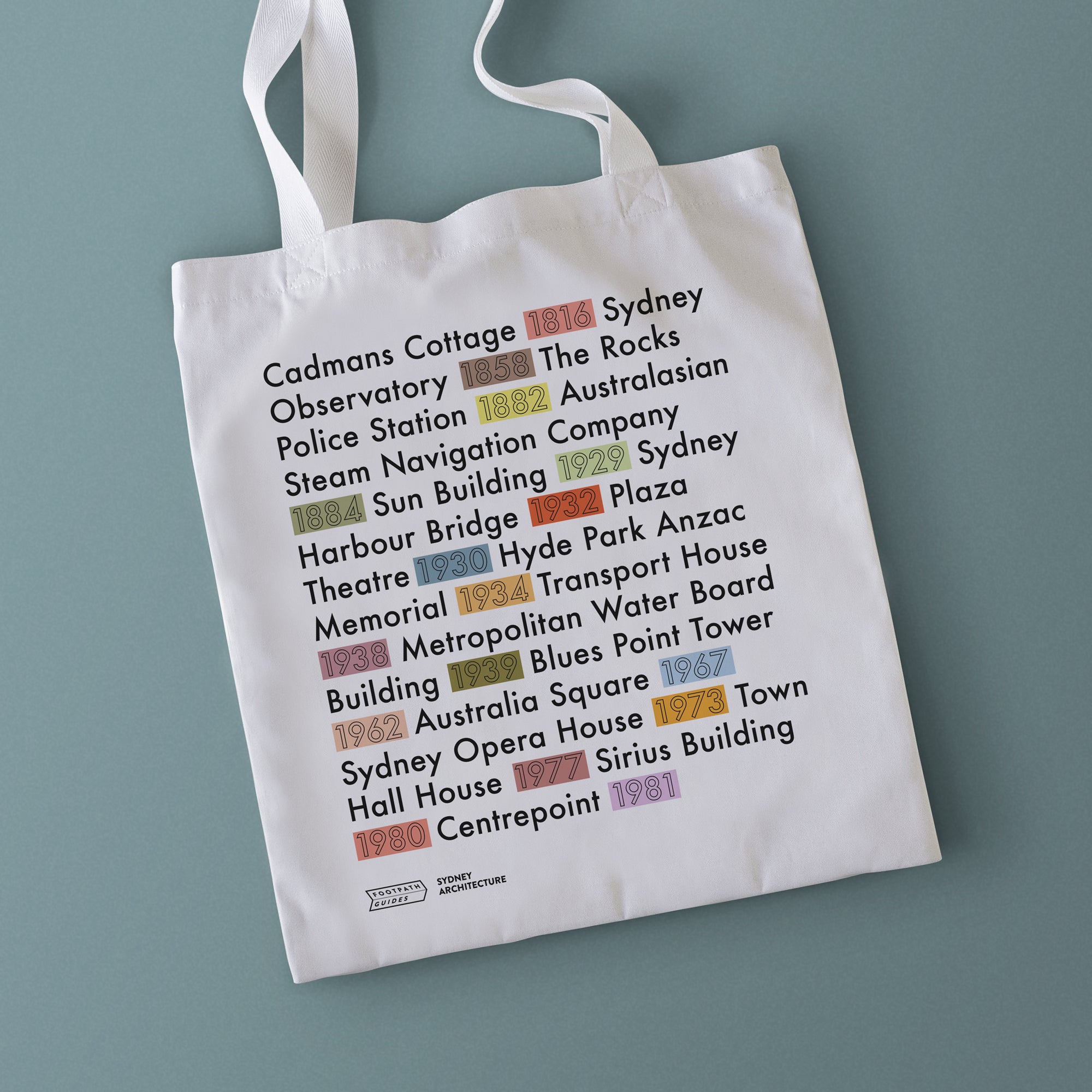 Sydney Architecture Tote Bag