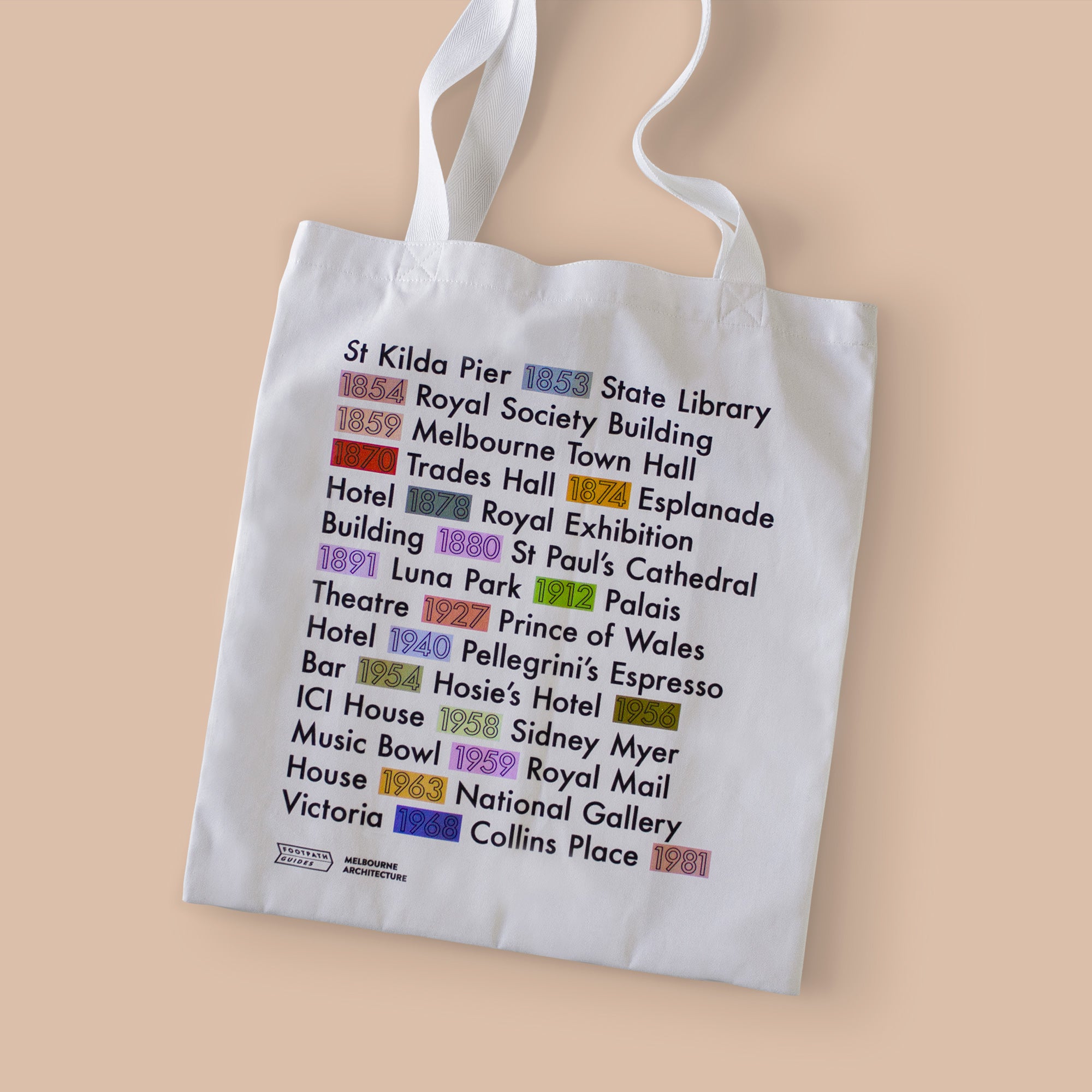 Melbourne Architecture Tote Bag